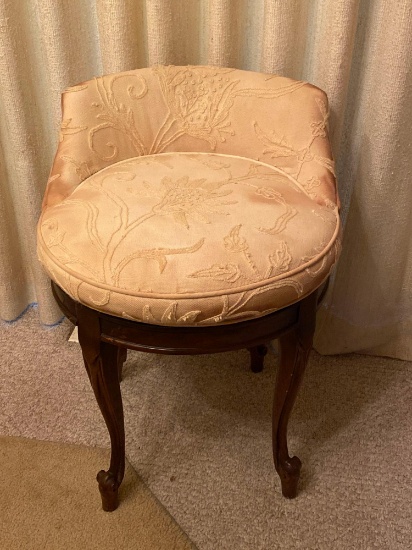 Vintage Swivel Vanity Chair