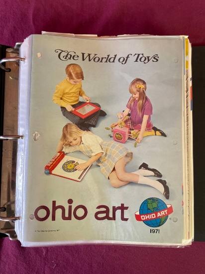 Vintage Ohio Art Toy Catalogs