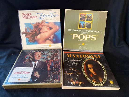 Four Box Sets Of Classic Records