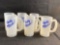 Set Of Six Classic Holy Toledo Plastic Mugs