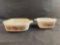 Two Dishes Of Classic Corningware