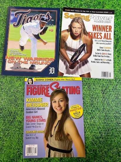 3 sports magazines