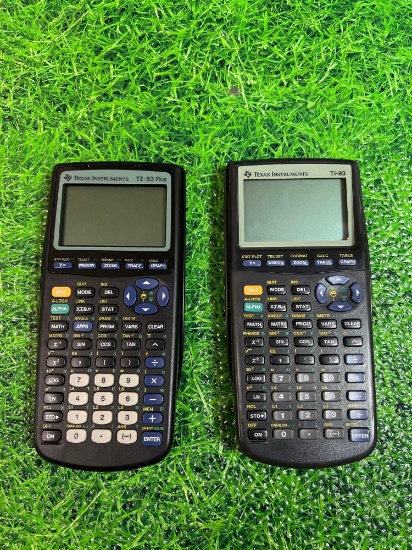 Texas Instruments calculators ti-83 plus and ti-83