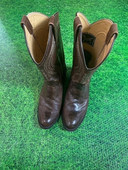 vacari leather snake cowboy boots