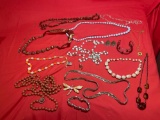 Vintage Necklaces, Bracelet, Broach, Pins