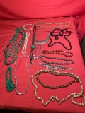 Vintage Necklaces, Indian Head Bolo and Misc