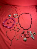 Vintage Pins, Necklace Sets, Bracelet, Broaches