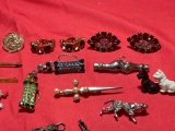 Vintage Ear Clips, Pins, Broaches, Necklaces