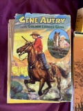 Vintage Gene Autry Book, Vinyl Records, Kodak Slide Tray