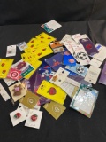 Assorted Patches & Pins New Never Used