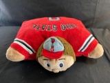 Brutus The Buckeye Pillow