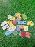 vintage parking stubs