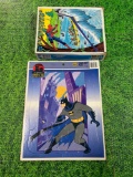 vintage spiderman and batman puzzles