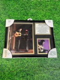 framed Johnny cash collectible