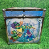 vintage teenage mutant ninja turtles toy chest box