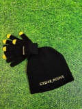 cedar point beanie and gloves