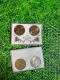 4 vintage coins