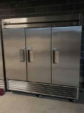 True Brand Three Door Freezer NSF