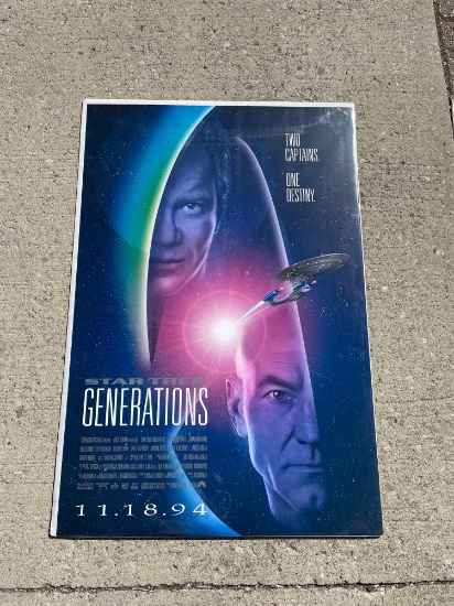 Star Trek Generations Movie Poster