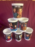 Vintage Star Trek Cups (6)