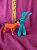 Vintage Gumby and Pokey Figures