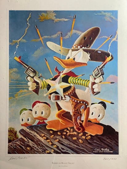 Disney Collectibles, Artwork, & Comic Book Auction