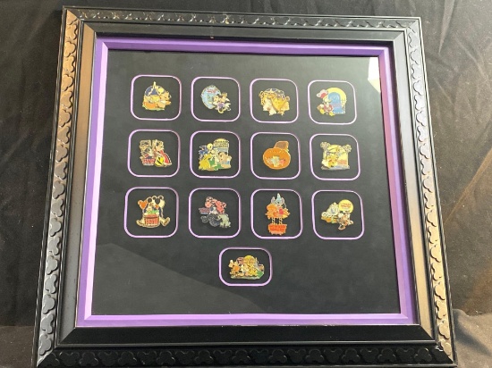 Mickeys Not So Scary Halloween Party Framed Pins