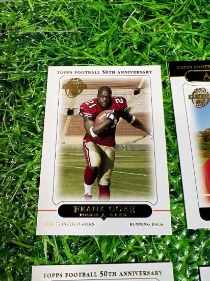topps football 50th anniversary rookie cards