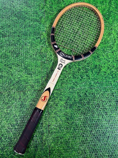 Vintage Spalding Pancho gonzales racket