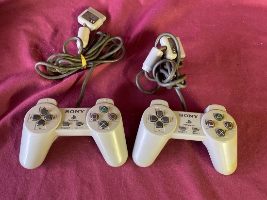 Sony PlayStation Controllers (2)