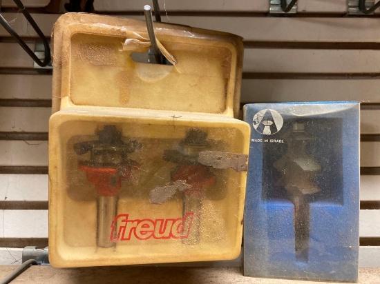 Freud Brand Woodworking Bits With Misc. Bit
