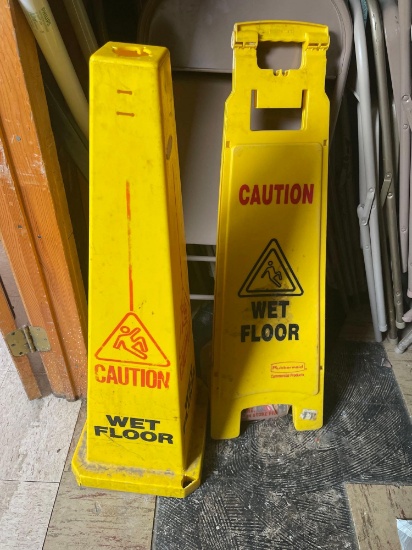 Wet Floor Signs (2)