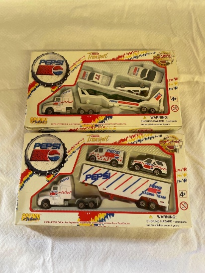 New Die Cast Pepsi Advertising Cars and Trucks