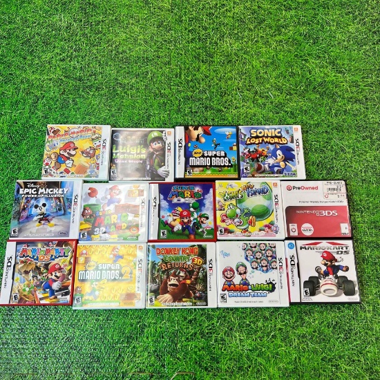 Nintendo DS Cases and Manuals only