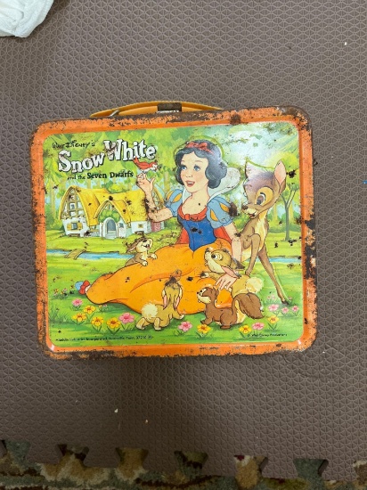 Vintage Snow White lunch box