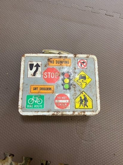 Public Safety vintage Lunch box