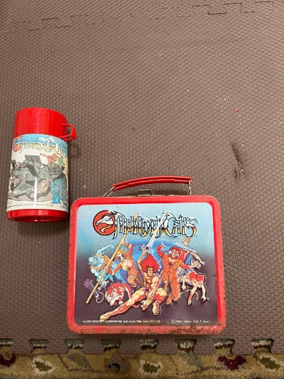 Vintage Thunder cats lunch box