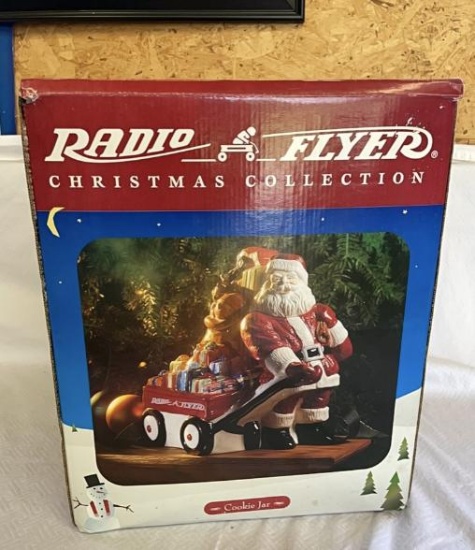 Radio Flyer Christmas Cookie Jar