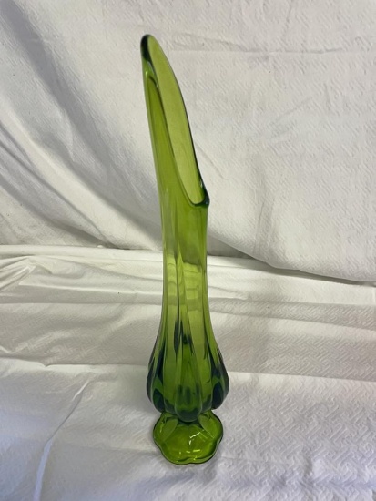 Vintage Viking Green Swung Vase