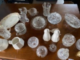 Assorted Vintage Serveware Glass