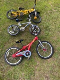 Three Kids Bikes