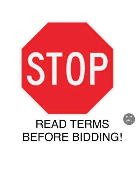 STOP READ TERMS BEFORE BIDDING