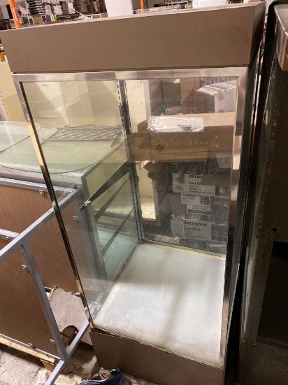 Square Glass Display Case