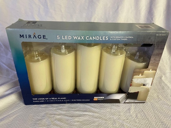 LED Wax Candles NIB