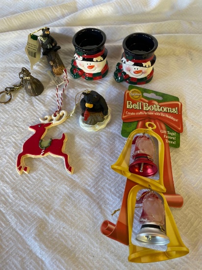 Wilton Christmas Ornaments with assorted Christmas Decor