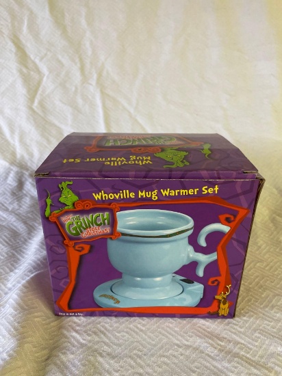Dr Seuss Whoville Mug Warmer Set New