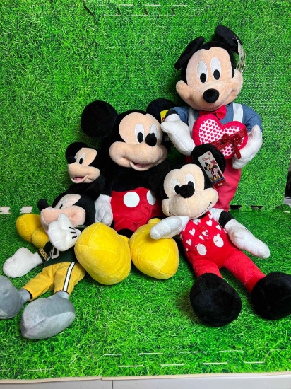 Vintage Mickey Mouse Disney Plush