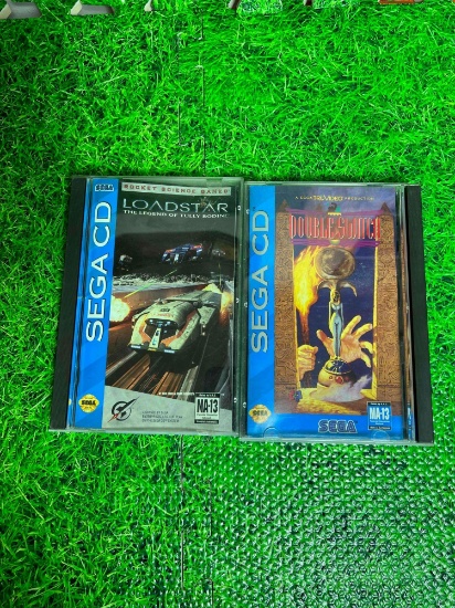 Sega CD Games double switch and loadstar