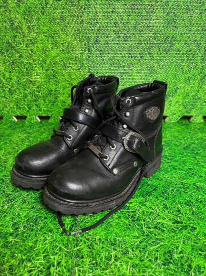 leather Harley Davidson Boots size 7.5