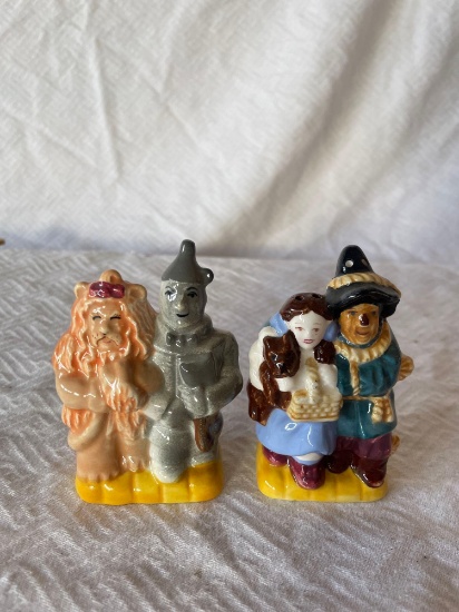 Wizard of Oz Salt and Pepper Shakers